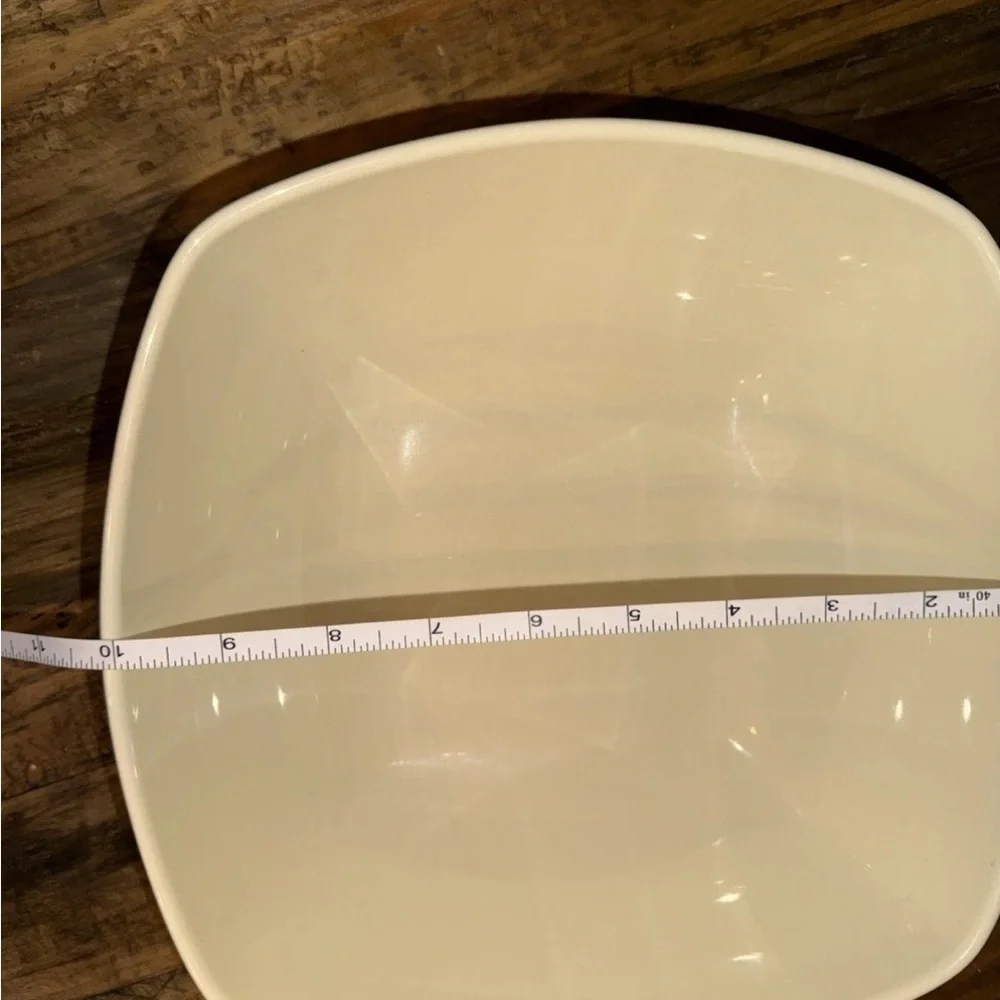 Pfaltzgraff Summer Breeze Salad Vegetable Serving Bowl-Square vintage